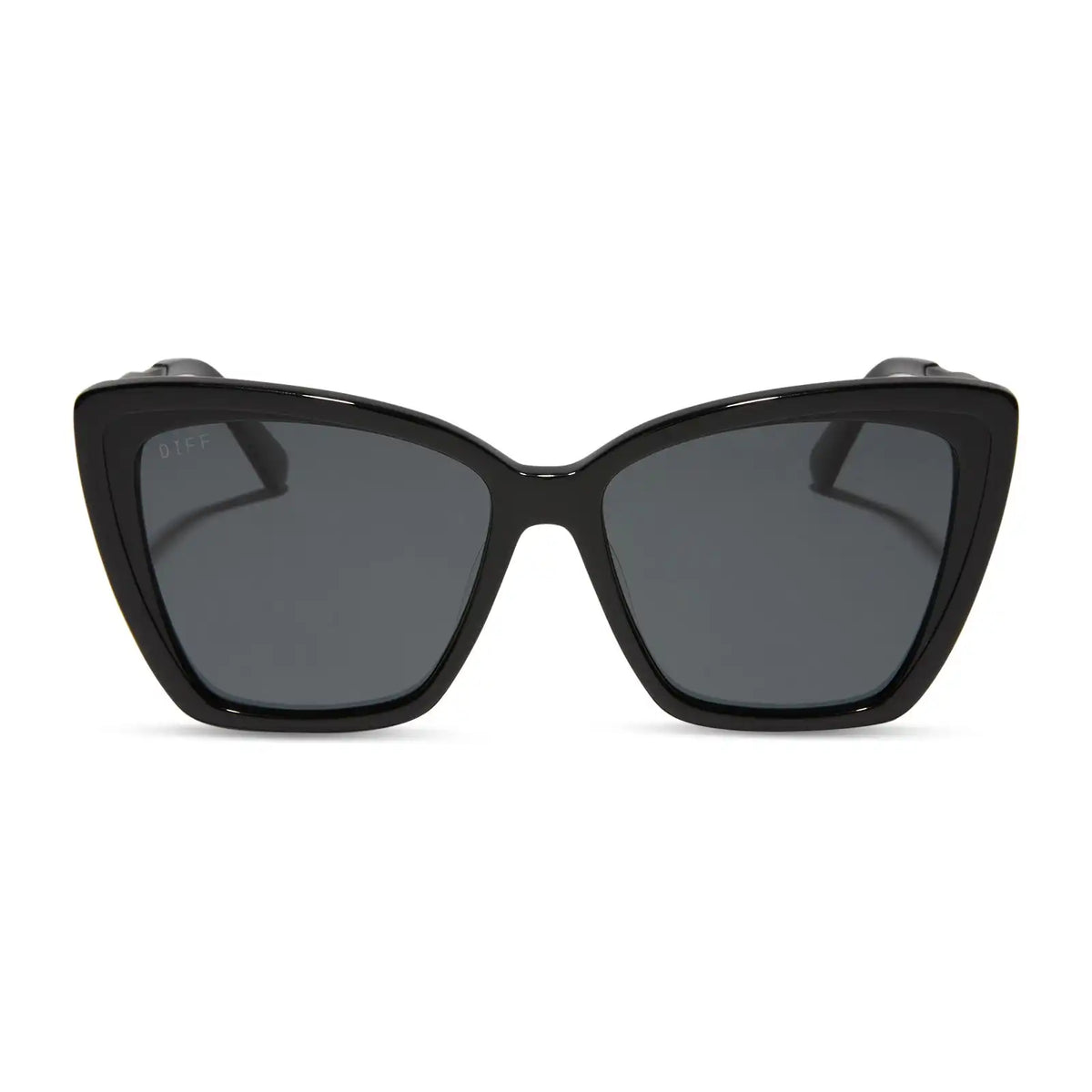 BECKY II - BLACK + GLASSES