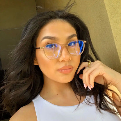 NOEL - ROSE CRYSTAL + GLASSES