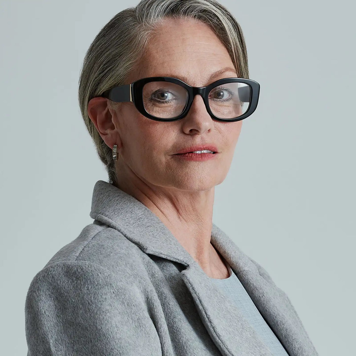 MIRANDA - BLACK + GLASSES