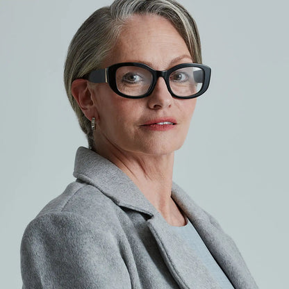 MIRANDA - BLACK + GLASSES