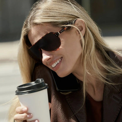 THE DOWNTOWN - TORTOISE + BROWN GRADIENT + SUNGLASSES
