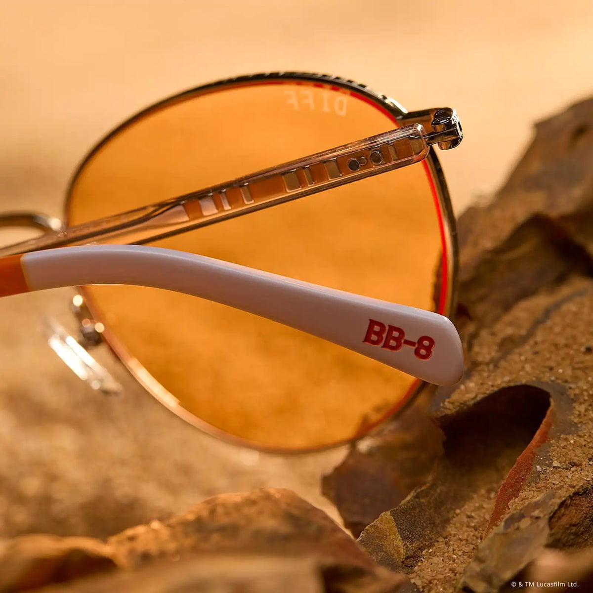 BB-8™ - DROID WHITE + SILVER + ORANGE SUNGLASSES
