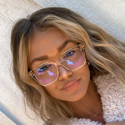 BELLA XS - BLUSH CRYSTAL + GLASSES