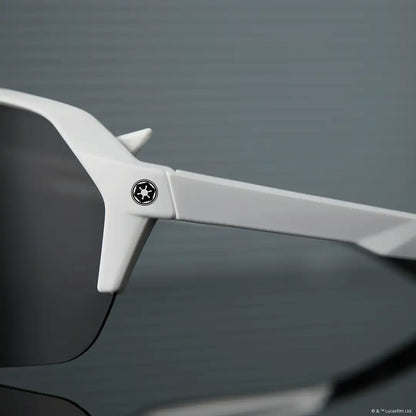 STORMTROOPER SPORT - GALACTIC WHITE + CATEGORY 3 POLARIZED DARK GREY SUNGLASSES