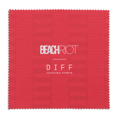 THE COAST - BLACK + RED TINT SUNGLASSES