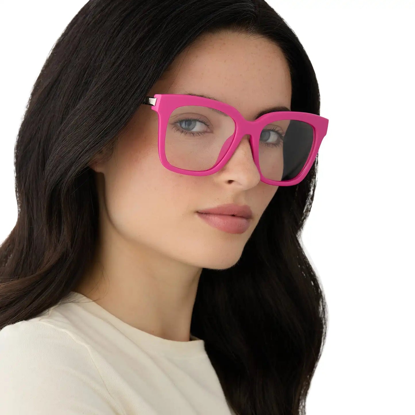 BELLA - BRIGHT PINK + GLASSES