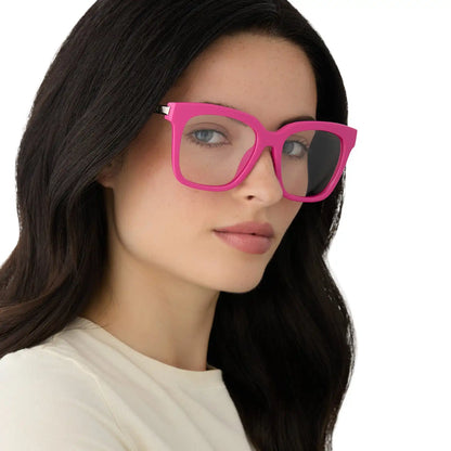 BELLA - BRIGHT PINK + GLASSES