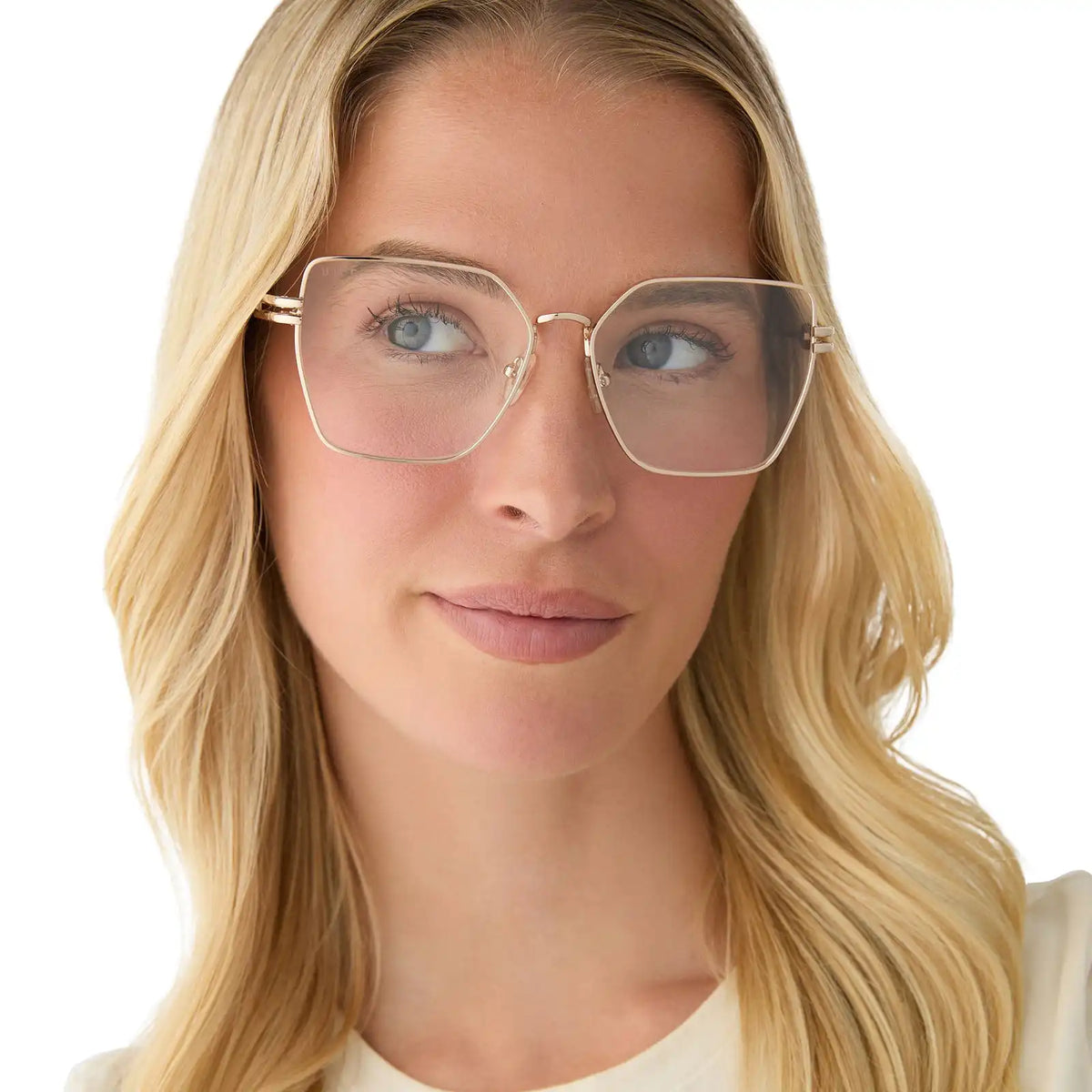 BONNIE - SILVER + GLASSES