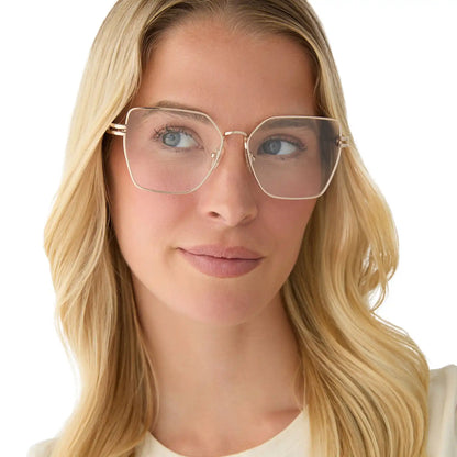 BONNIE - GOLD + GLASSES