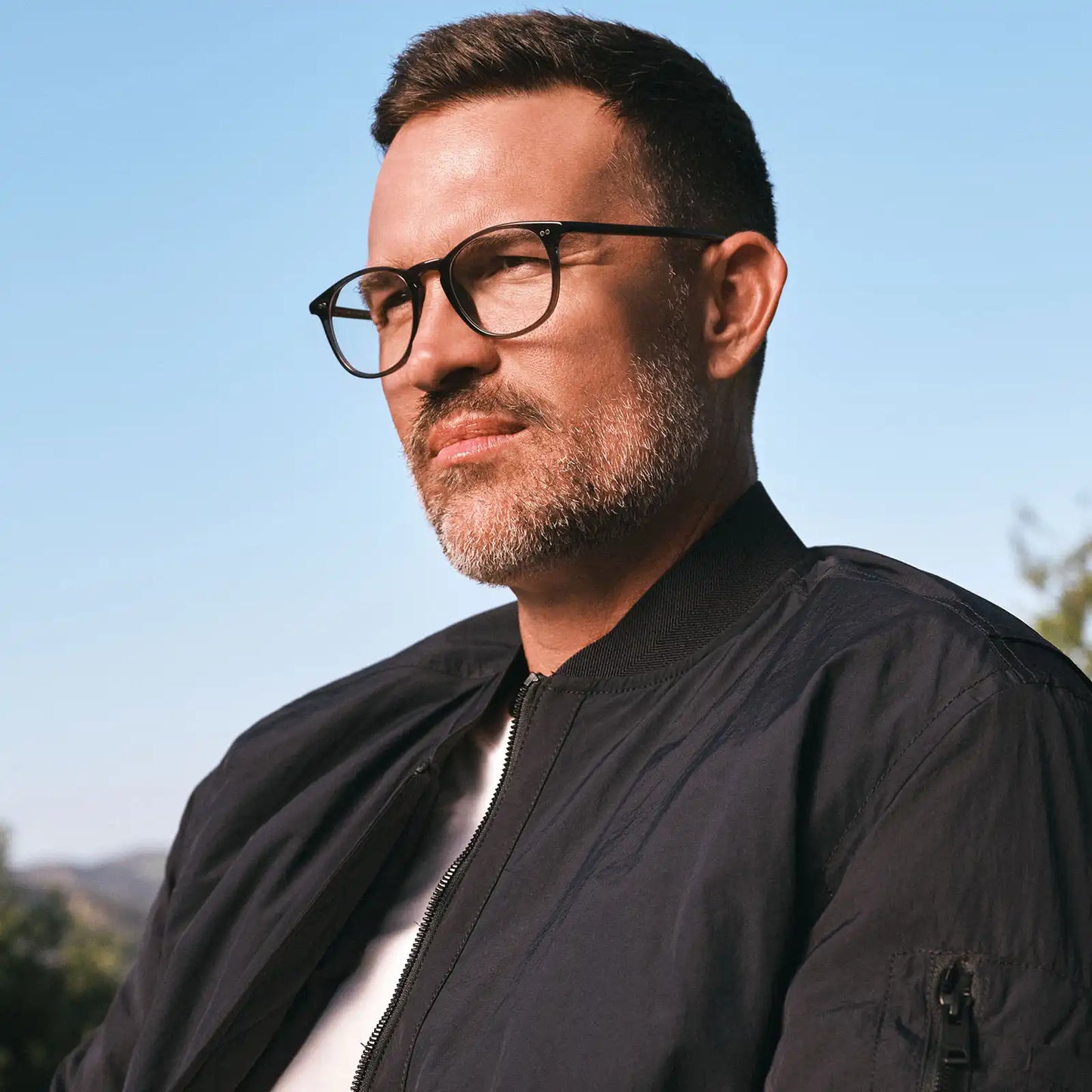 JAXSON - BLACK + GLASSES