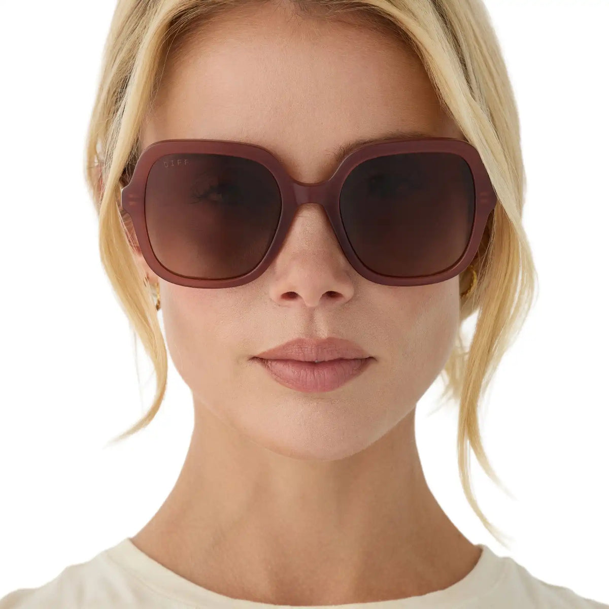 MARLO - TERRACOTTA + BROWN GRADIENT + POLARIZED + SUNGLASSES