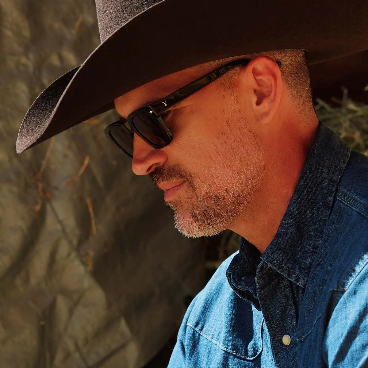 KAYCE DUTTON - CLASSIC BLACK + GREY + POLARIZED SUNGLASSES