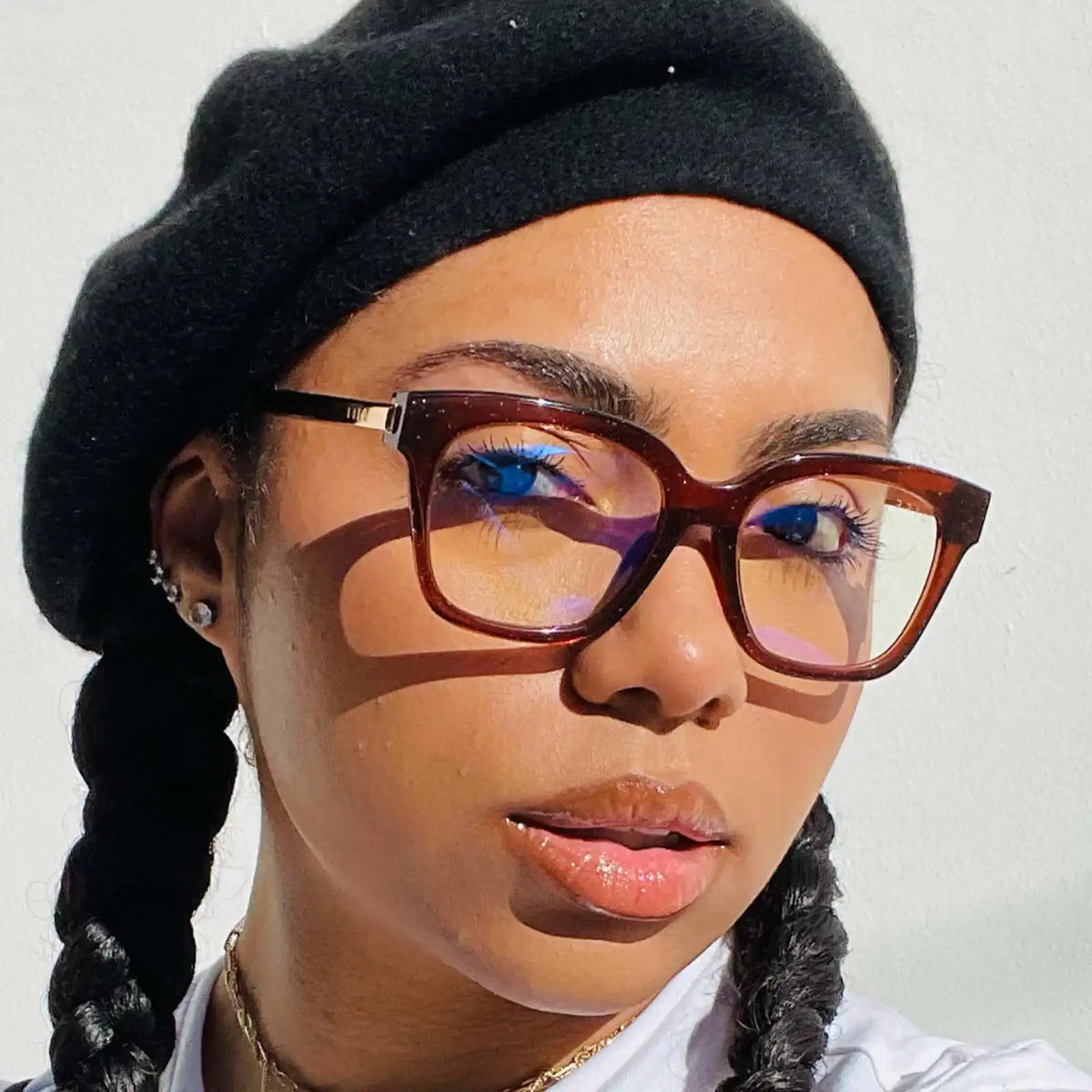 BELLA XS - BLACK + GLASSES