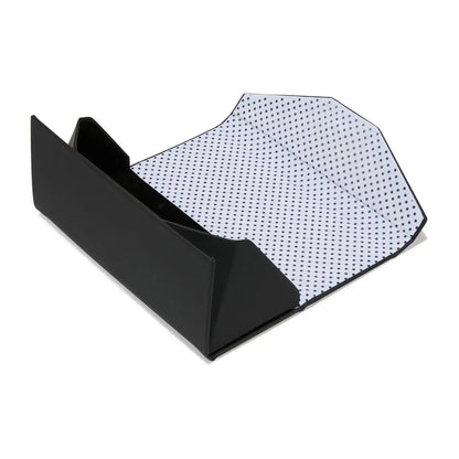 EMILY CAT EYE - MIDNIGHT POLKA DOT + GLASSES
