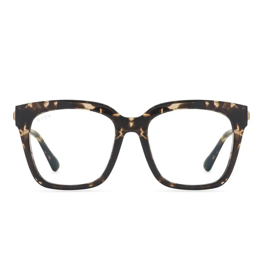 BELLA - ESPRESSO TORTOISE + BLUE LIGHT TECHNOLOGY GLASSES