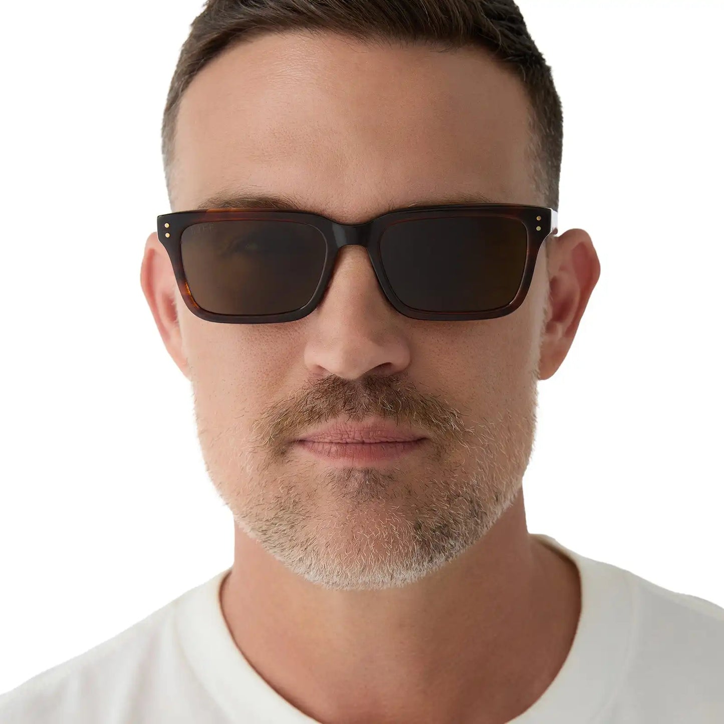 JOHN DUTTON - WARM SEQUOIA TORTOISE + BROWN + POLARIZED SUNGLASSES