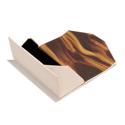 RAYA - HORN TORTOISE + BROWN SUNGLASSES