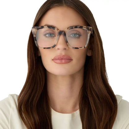 MEREDITH - CREAM TORTOISE + GLASSES