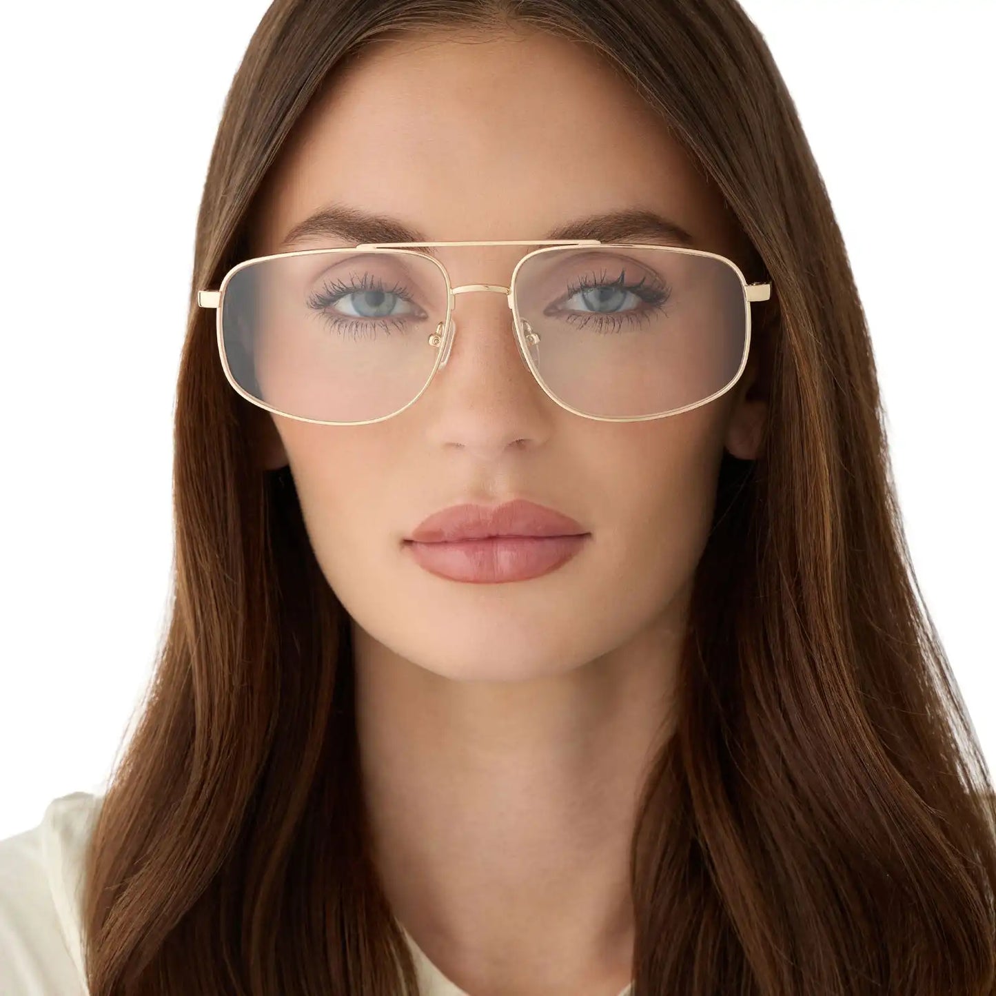CHARLEY - GOLD + GLASSES