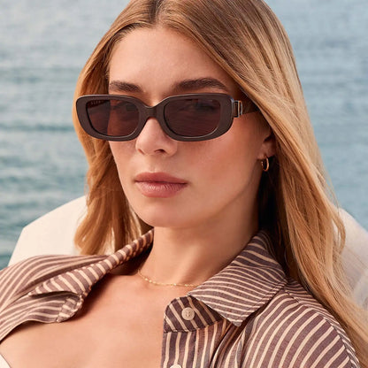 DAPHNE - TRUFFLE + TRUFFLE + POLARIZED SUNGLASSES