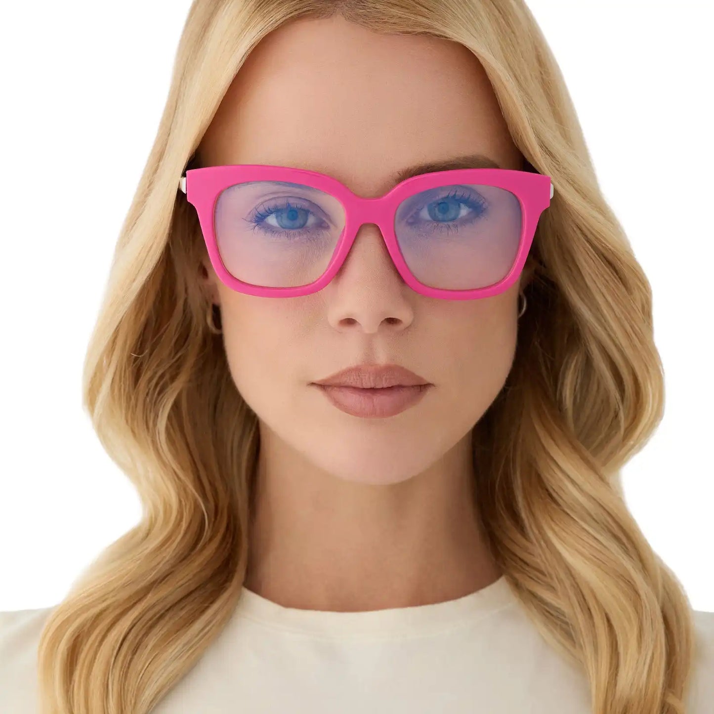 BELLA XS - BRIGHT PINK + GLASSES