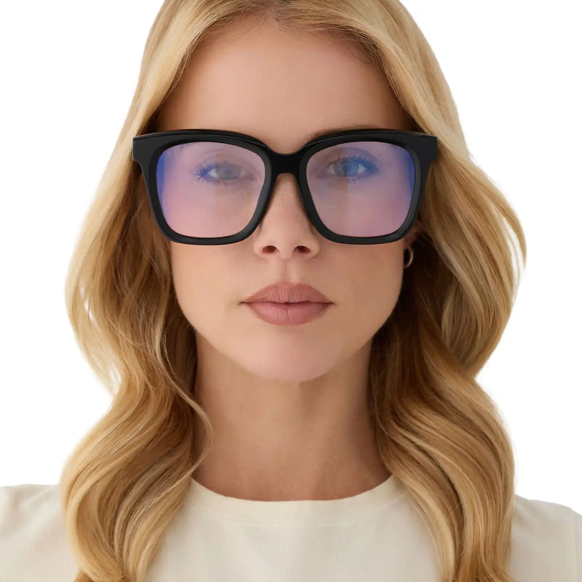 MEREDITH - BLACK + GLASSES