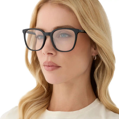 PARKER - BLACK + GLASSES