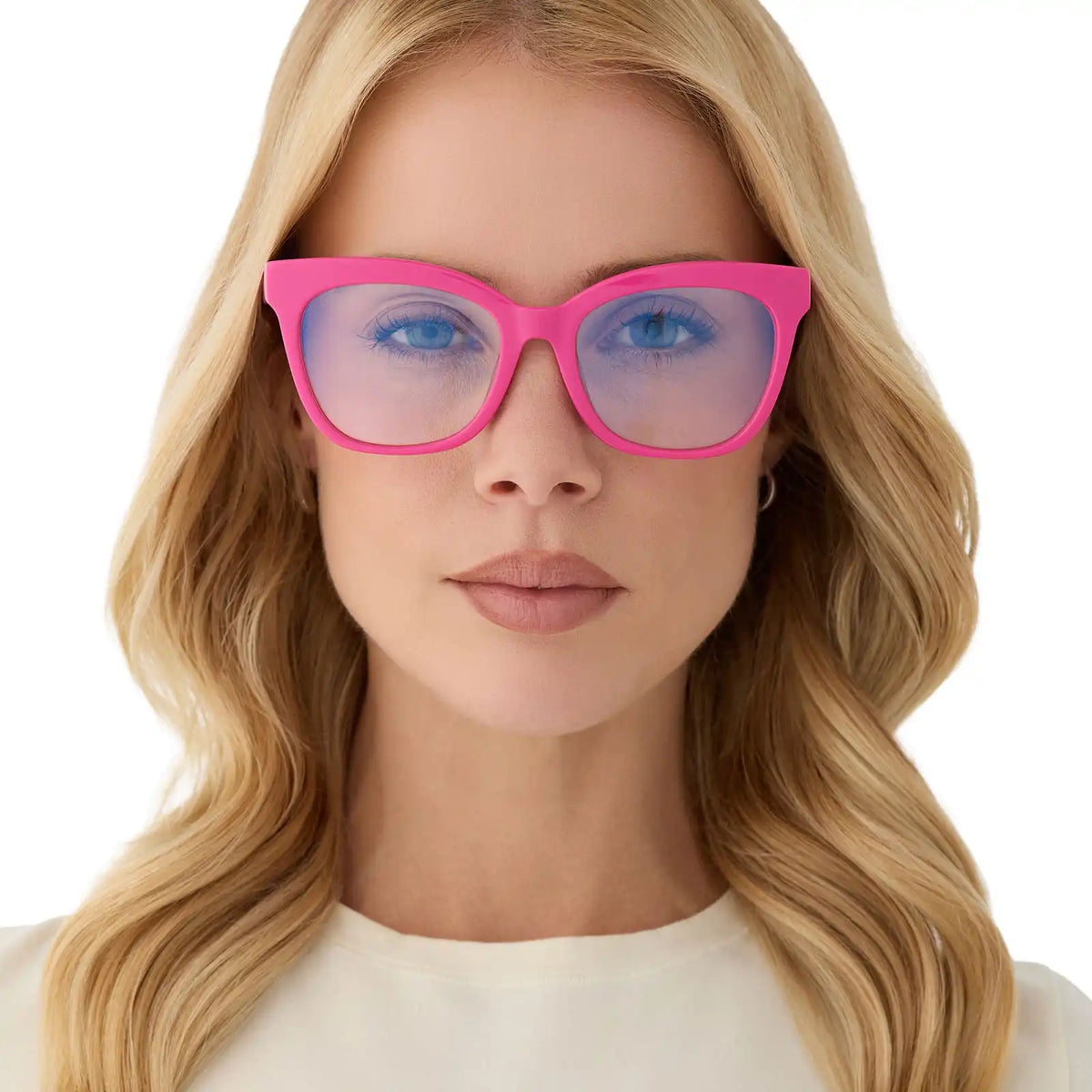 WINSTON - BRIGHT PINK + GLASSES