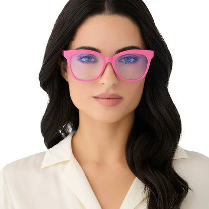 WILLA - BUBBLEGUM PINK + BLUE LIGHT READERS