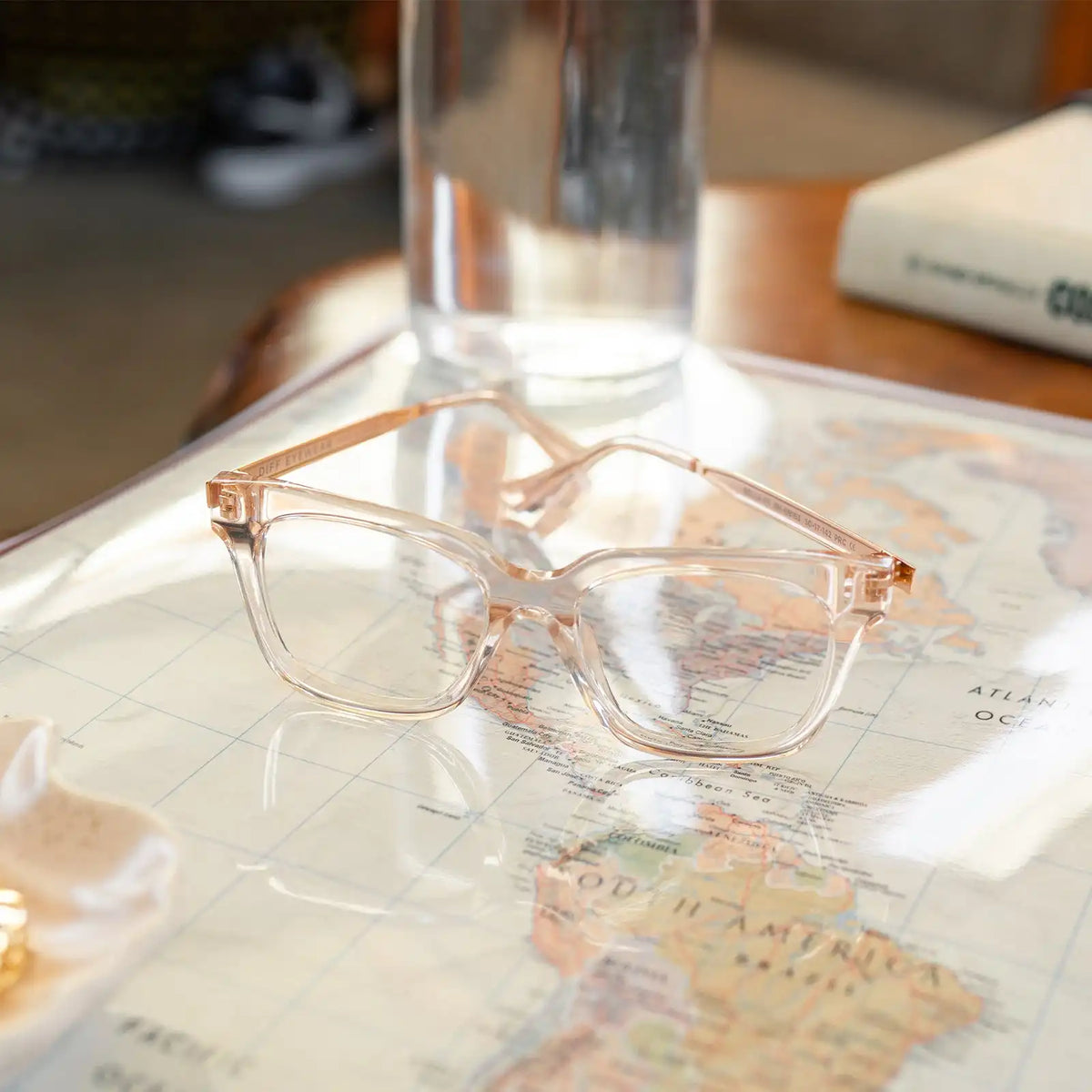 BELLA XS - BLUSH CRYSTAL + GLASSES