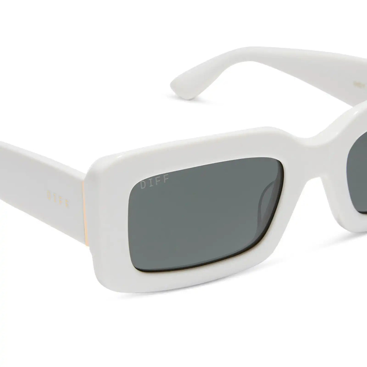 INDY - WHITE CLOUD + GREY + POLARIZED SUNGLASSES