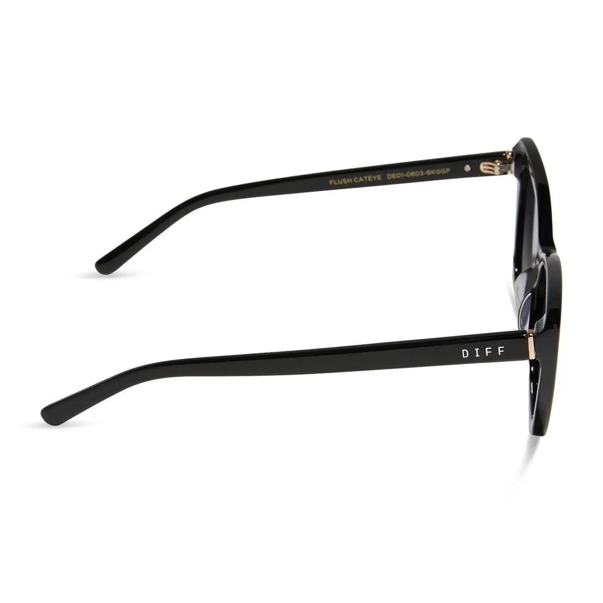 ALINA - BLACK + GREY GRADIENT SUNGLASSES