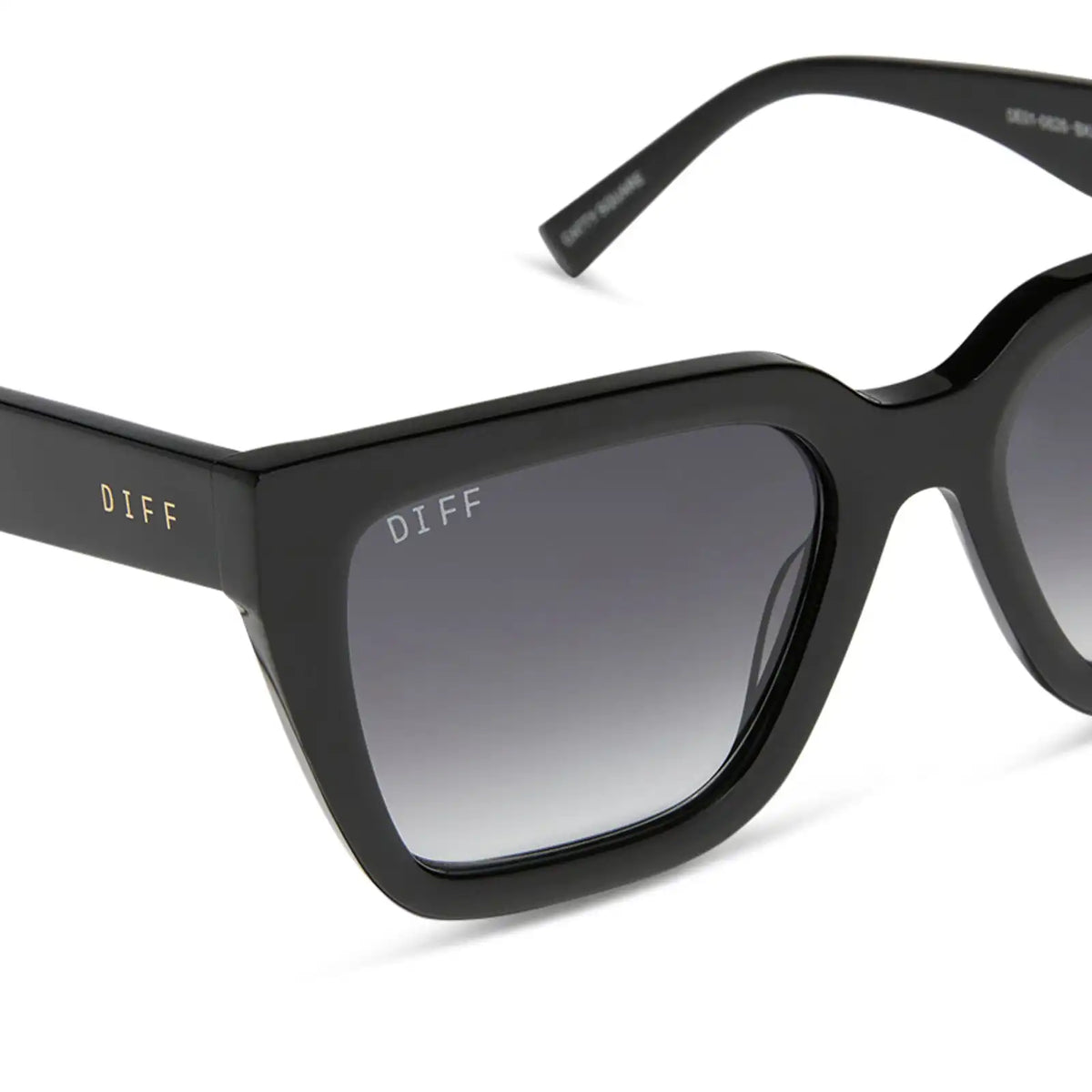 AMARA - BLACK + GREY GRADIENT SUNGLASSES