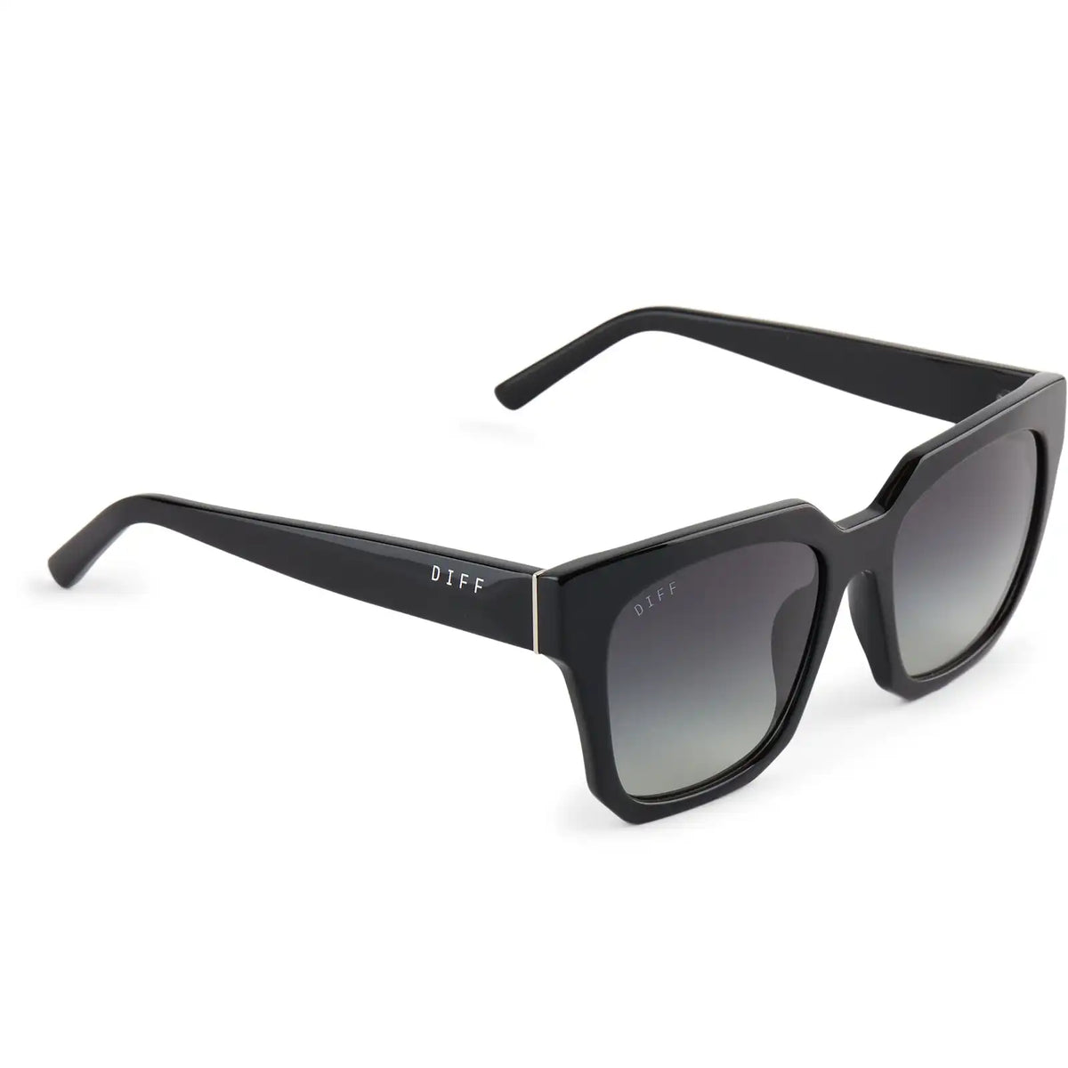 ARIANA - BLACK + GREY GRADIENT SUNGLASSES