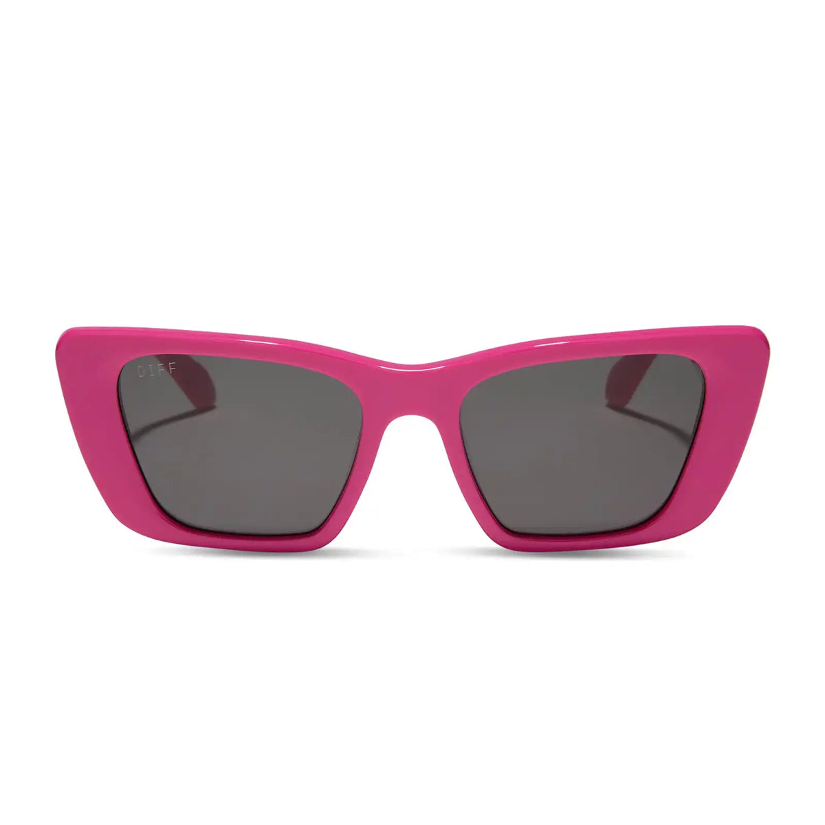 AURA - BRIGHT PINK + GREY SUNGLASSES