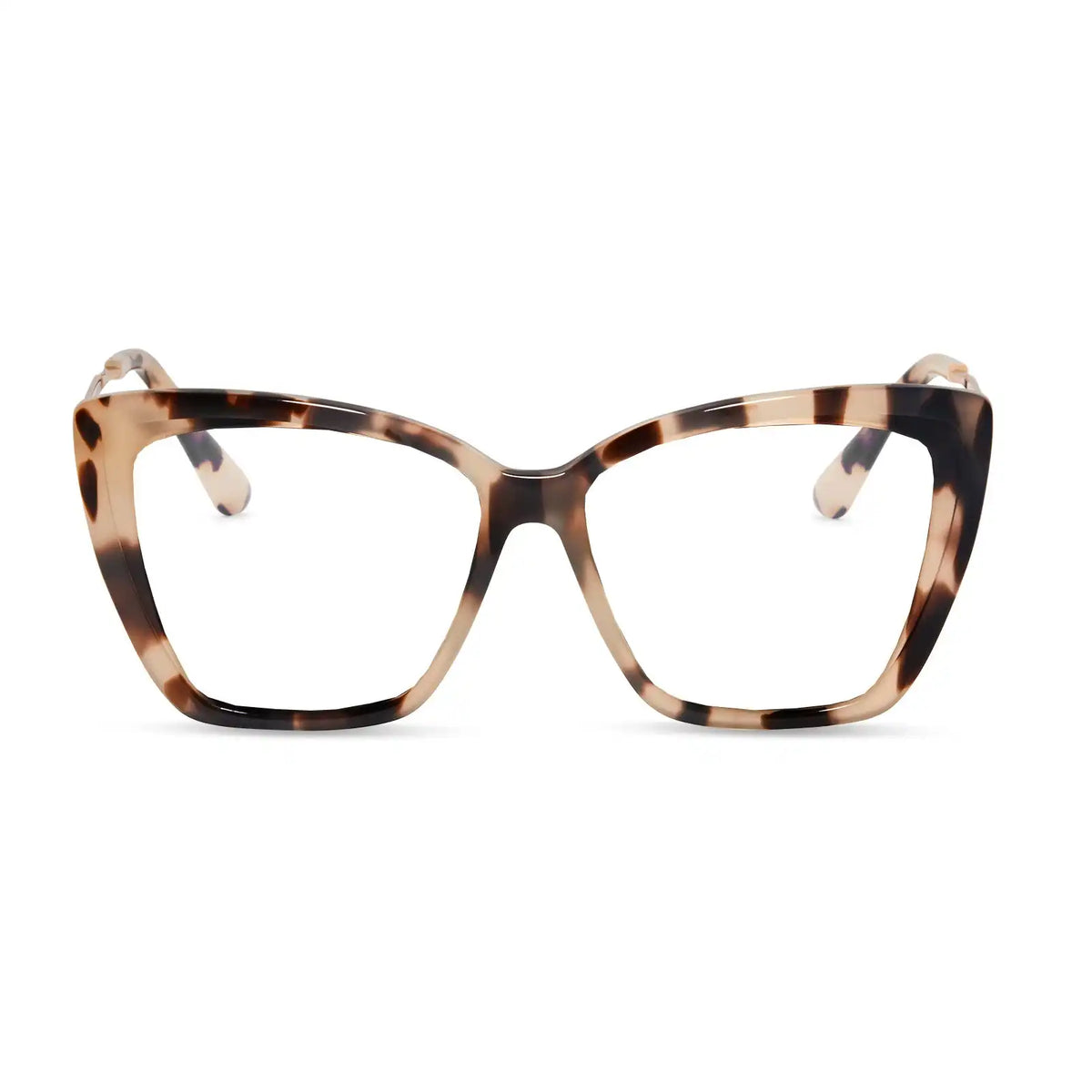 BECKY II - CREAM TORTOISE + GLASSES