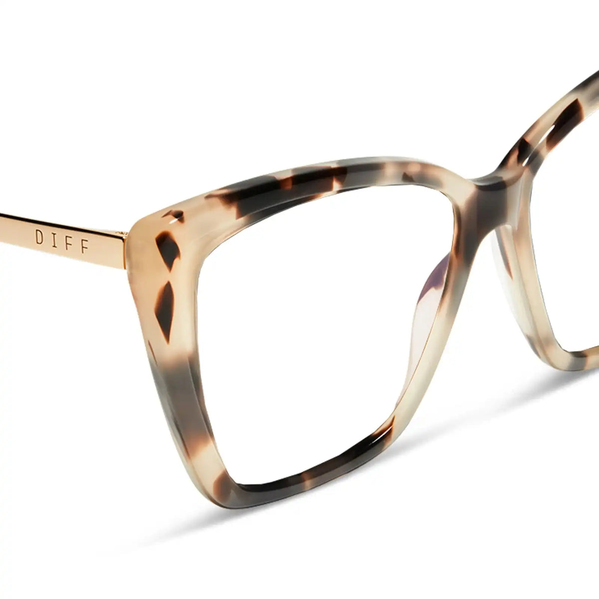 BECKY II - CREAM TORTOISE + GLASSES