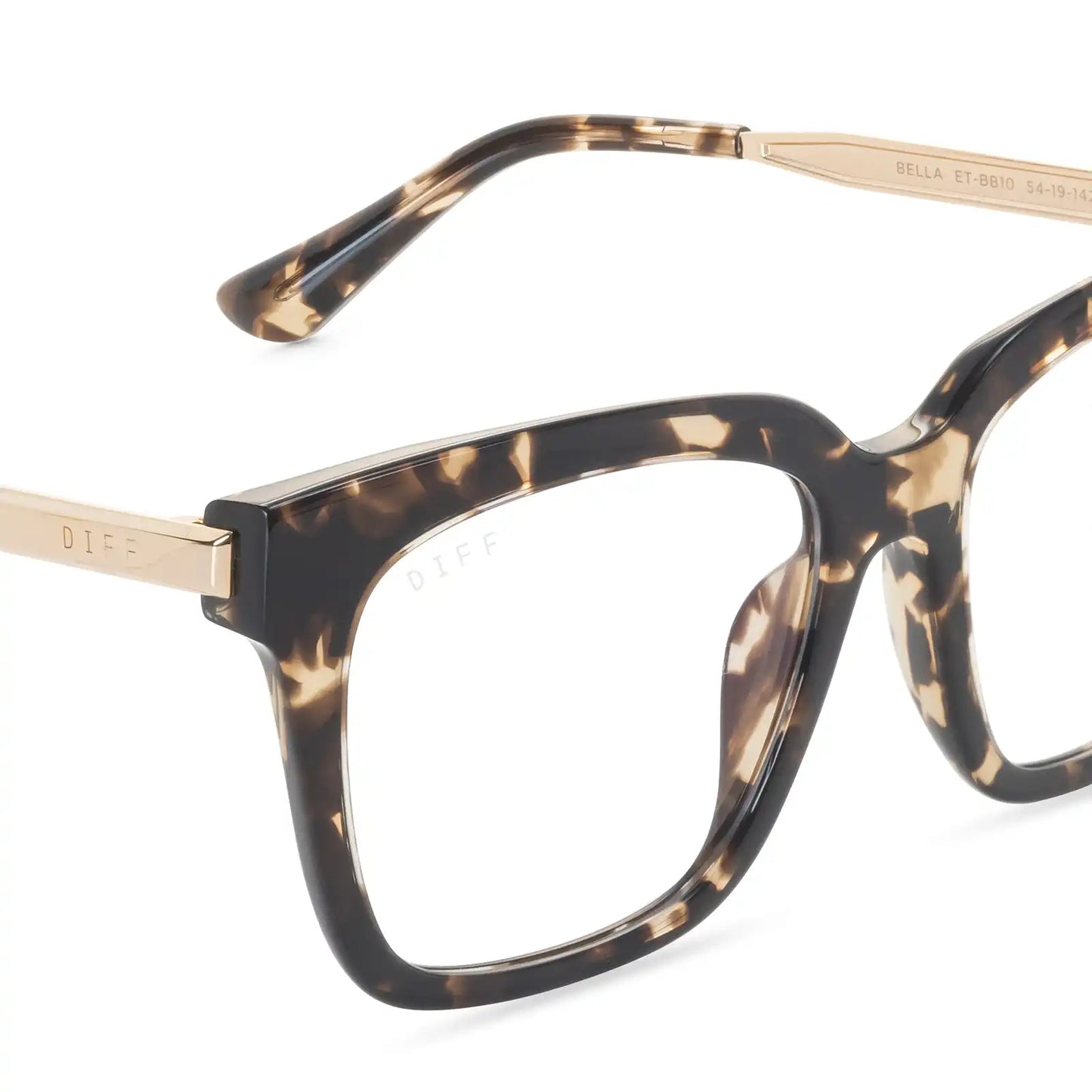 BELLA - ESPRESSO TORTOISE + GLASSES