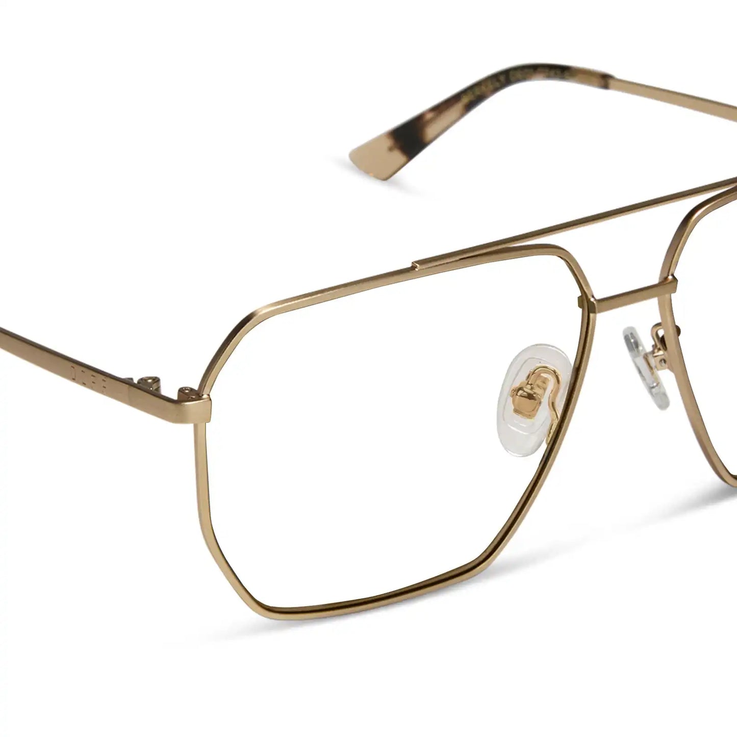 BERKELY - BRUSHED GOLD + GLASSES