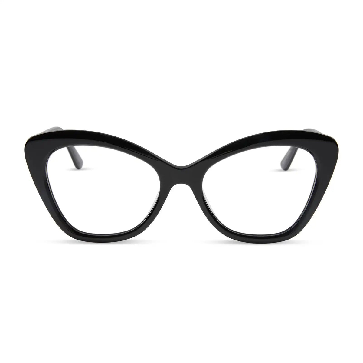BETTY - BLACK + GLASSES