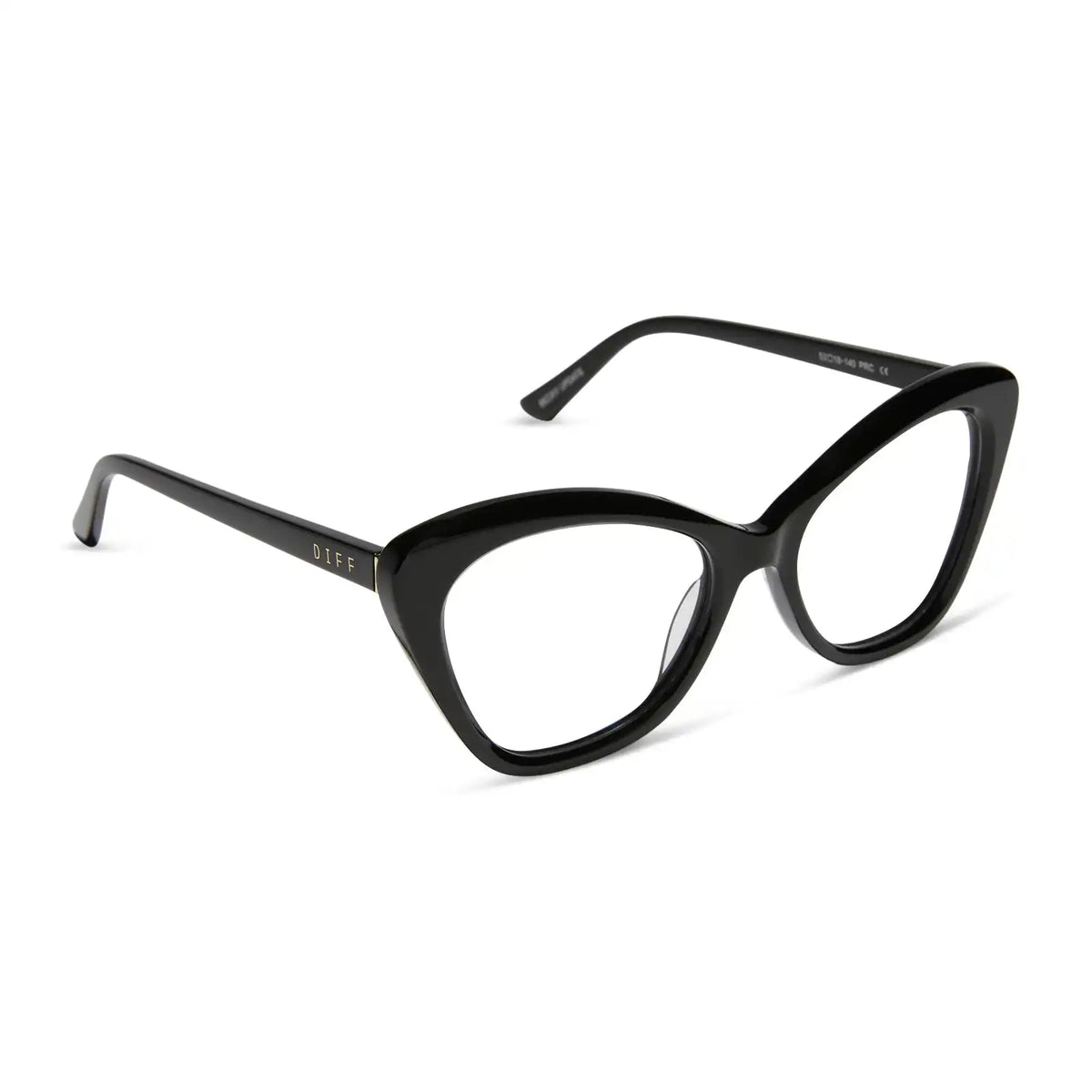 BETTY - BLACK + GLASSES