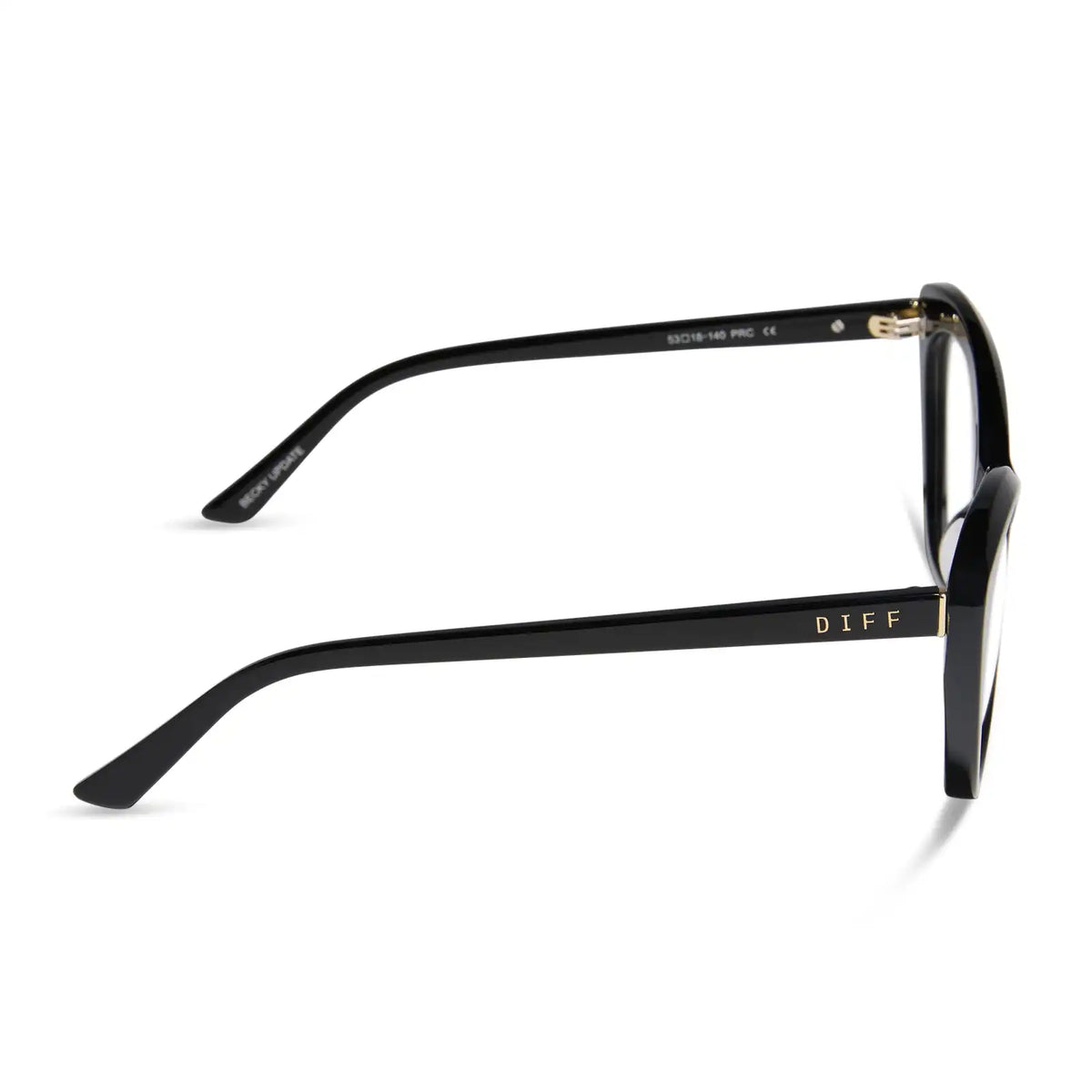 BETTY - BLACK + GLASSES