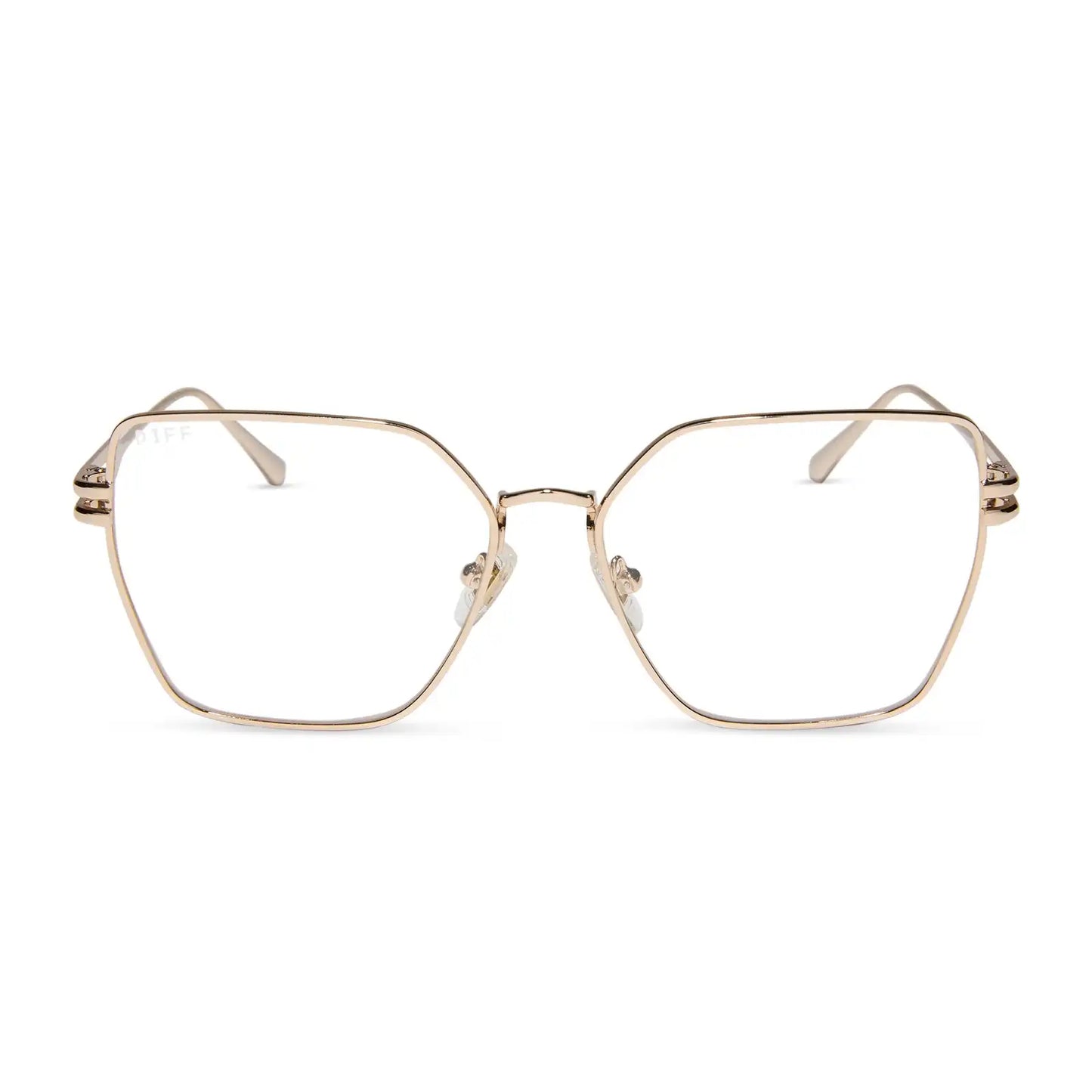 BONNIE - GOLD + GLASSES