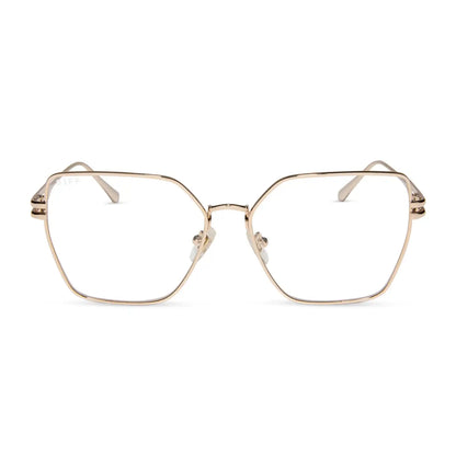 BONNIE - GOLD + GLASSES
