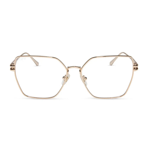 BONNIE - GOLD + GLASSES