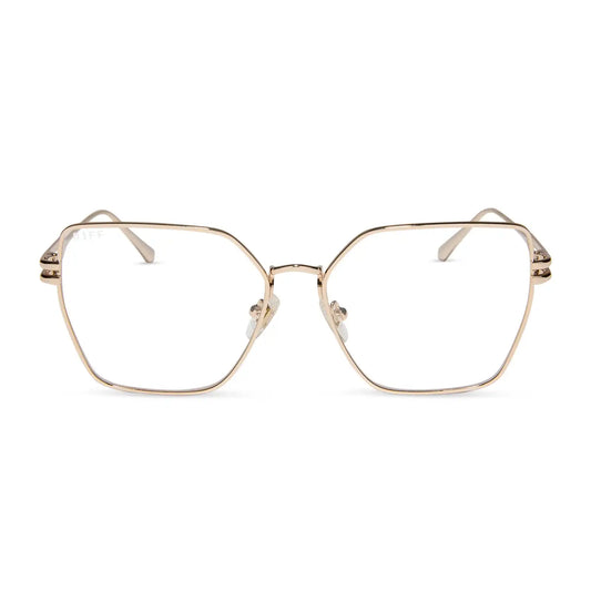 BONNIE - GOLD + GLASSES