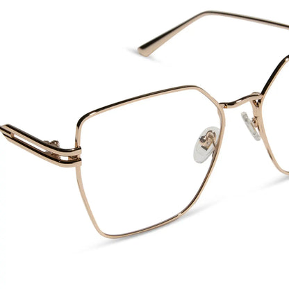 BONNIE - GOLD + GLASSES