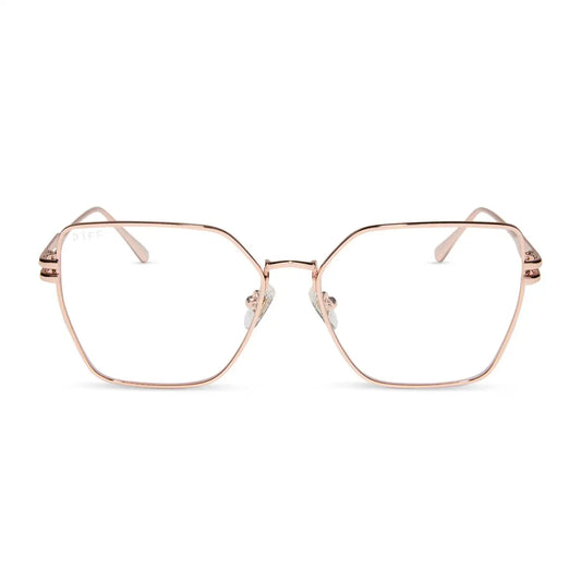 BONNIE - ROSE GOLD + BLUE LIGHT TECHNOLOGY GLASSES