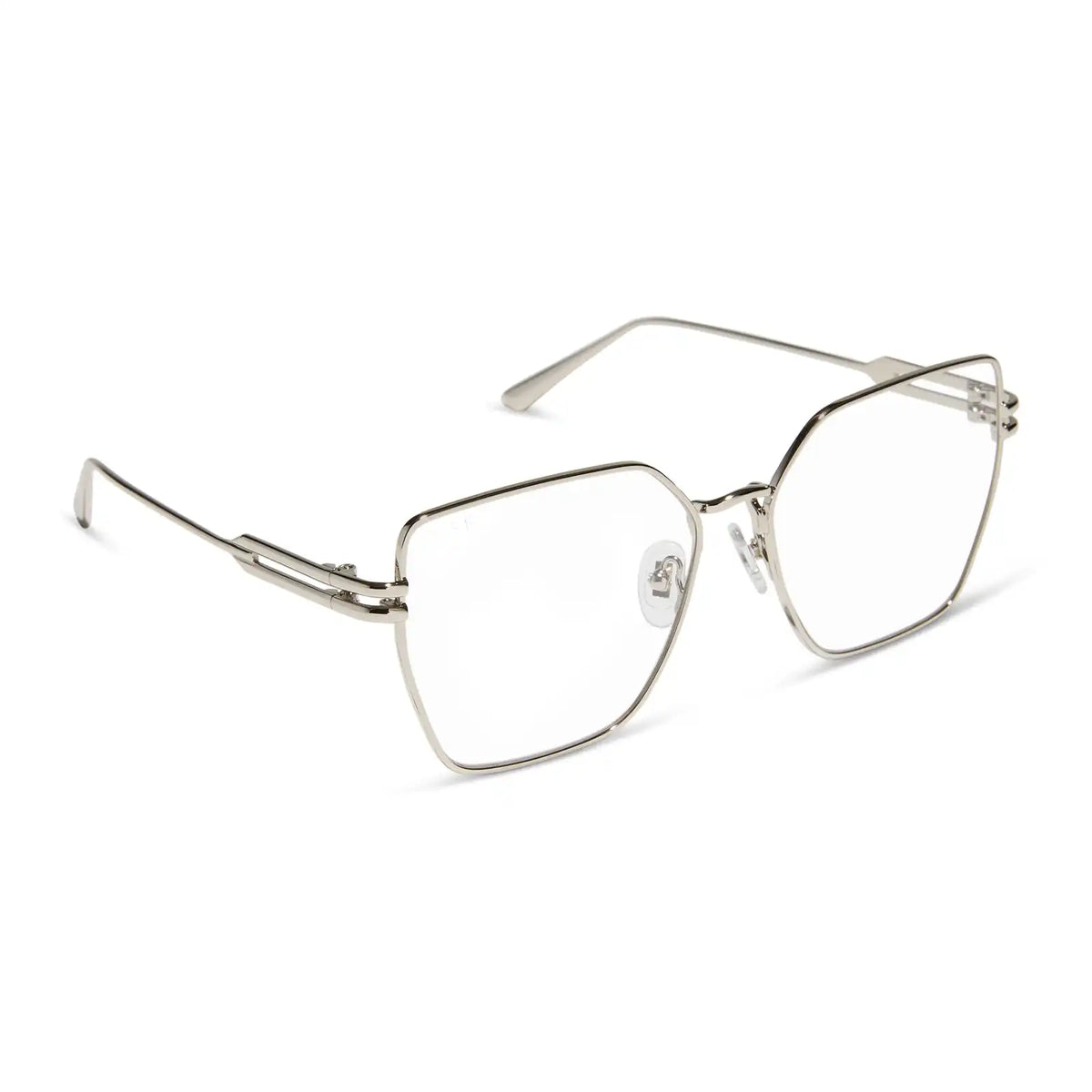 BONNIE - SILVER + GLASSES