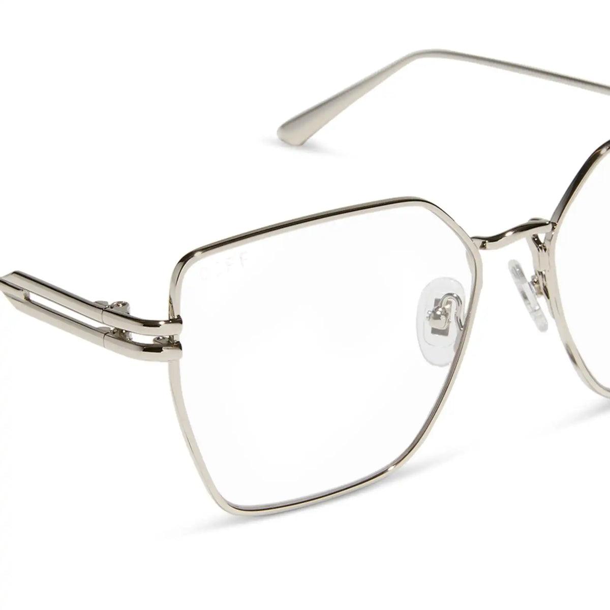 BONNIE - SILVER + GLASSES